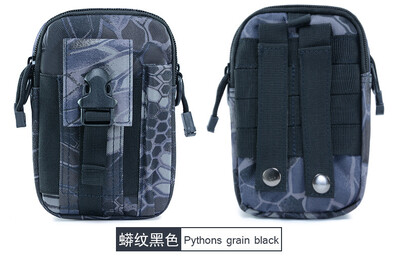 Katonai szurkolói taktika, többfunkciós mobiltelefon, kültéri sportok Tctics kis deréktáska