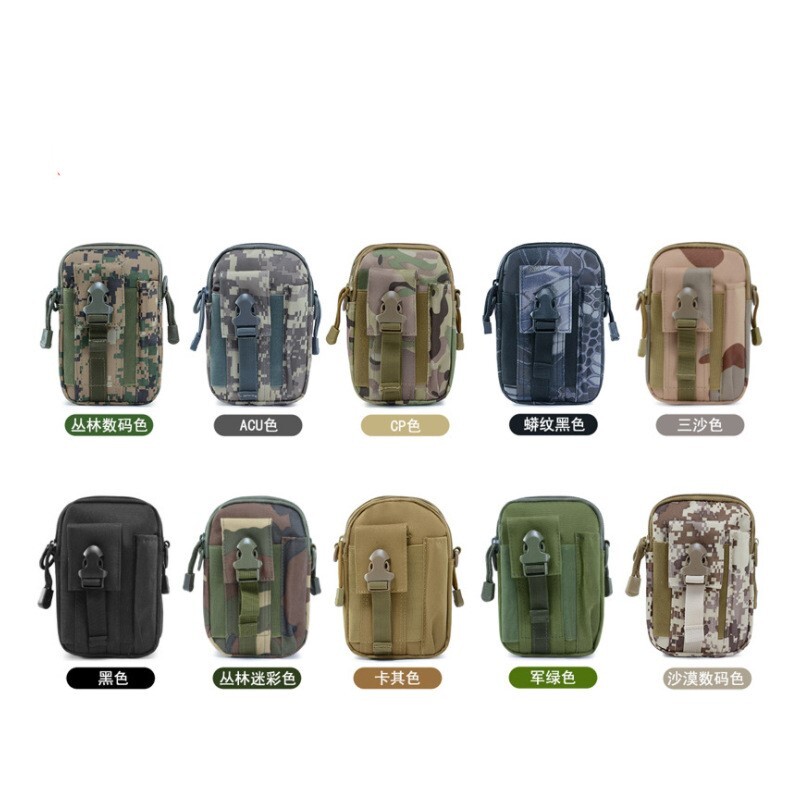 Katonai szurkolói taktika, többfunkciós mobiltelefon, kültéri sportok Tctics kis deréktáska