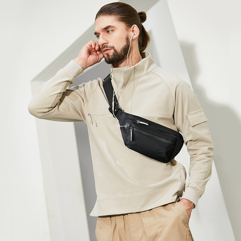 HcanKcan Vīriešu jostas soma Ikdienas lielas somas Ceļojumu Fanny Packs Liels jostas maisiņš Tālruņa naudas jostas Pack Crossbody Somas sievietēm