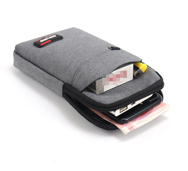 Vízálló deréktáska pénztárca egy-/kétrétegű kültéri katonai derék Fanny Pack férfi telefontáska kemping vadászat taktikai táska