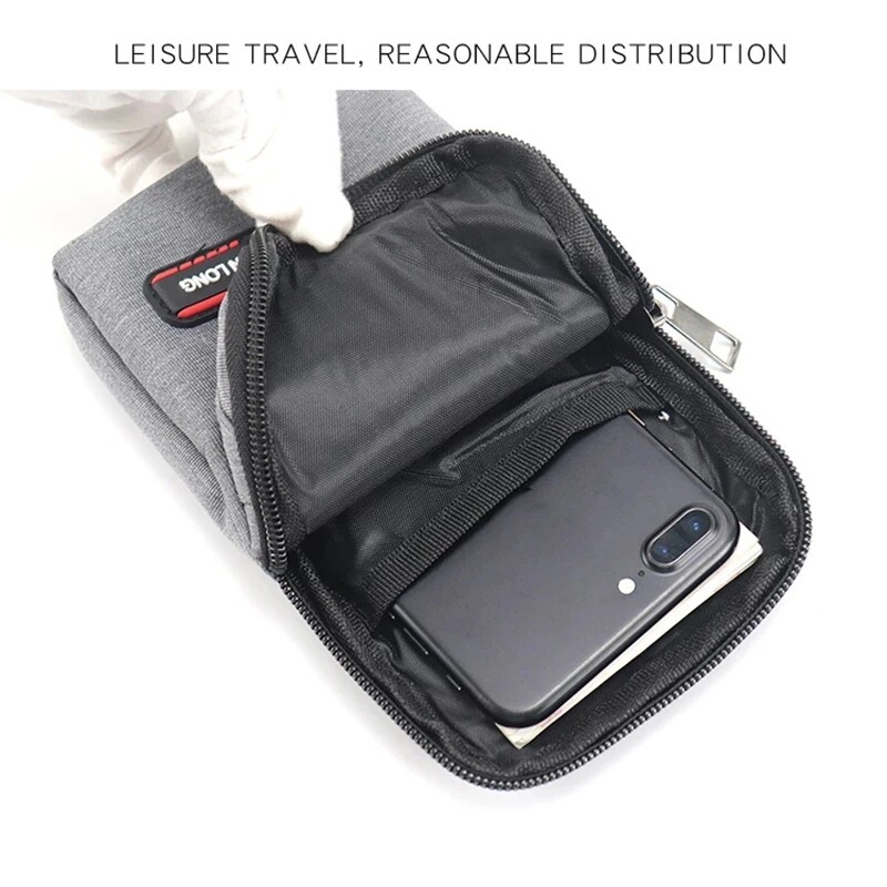 Vízálló deréktáska pénztárca egy-/kétrétegű kültéri katonai derék Fanny Pack férfi telefontáska kemping vadászat taktikai táska