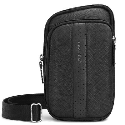 Élettartamra szóló garancia TPU vízálló férfi válltáska, divatos könnyűsúlyú hevedertáskák Mini alkalmi átkelő táska telefonhoz Banántáska