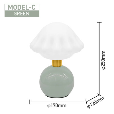 Új, teljes spektrumú asztali lámpa Kreatív krémstílusú hálószoba éjjeli lámpa Modern meleg asztali asztali lámpa nappali bár éjszakai lámpa