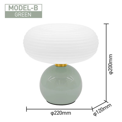 Új, teljes spektrumú asztali lámpa Kreatív krémstílusú hálószoba éjjeli lámpa Modern meleg asztali asztali lámpa nappali bár éjszakai lámpa