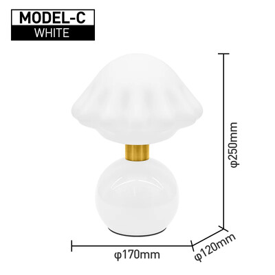 Új, teljes spektrumú asztali lámpa Kreatív krémstílusú hálószoba éjjeli lámpa Modern meleg asztali asztali lámpa nappali bár éjszakai lámpa