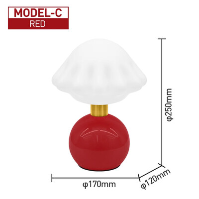 Új, teljes spektrumú asztali lámpa Kreatív krémstílusú hálószoba éjjeli lámpa Modern meleg asztali asztali lámpa nappali bár éjszakai lámpa