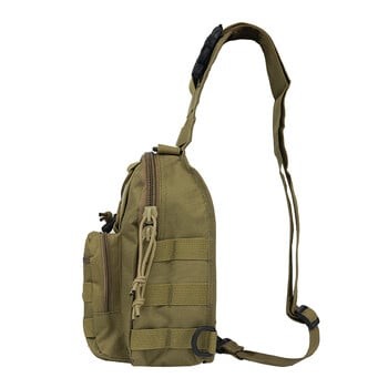 600D Tactical Chest Bag Hunting Sling Backpack Camouflage Mochila Hunting Bags Camping Climbing Πεζοπορία edc Molle Shoulder Pack