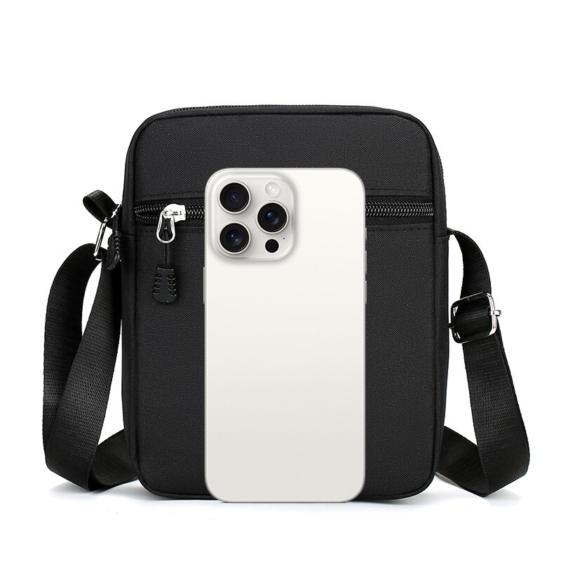 Vienkārša ikdienas mini Crossbody soma Vīriešu neilona maza plecu soma vīriešiem Oxford Messenger tālruņa sānu soma vīra krūšu komplekts