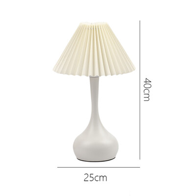 Põhjamaade plisseeritud laualamp DIY kokkupandav 5 V USB 220 V kunstiatmosfäär Magamistoa voodi öövalgusti Kodukaunistus