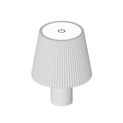 Újratölthető asztali lámpa, érintésérzékelős LED asztali éjszakai fény Vezeték nélküli olvasólámpa étteremhez Hotel bárhoz hálószoba dekorációs lámpa