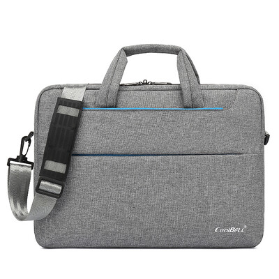 Laptop táska Vízálló nylon ügyvédi irodai táska férfi és női laptop válltáska kézitáska notebook hüvely tok embléma nyomtatása