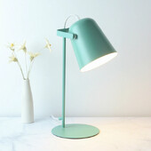 Modern Led Asztali lámpa Skandináv világítótestek Asztali Főiskola Kollégium Olvasó Nappali Hálószoba Éjjeli dolgozószoba Fekete beltéri dekor lámpák