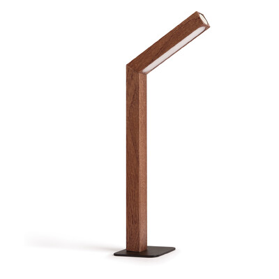 Lampă de masă din lemn Lampă de noptieră rotativă pentru dormitor Lampă de masă cu LED-uri pentru protecție a ochilor Lampă de masă de design Nordic Simplicity