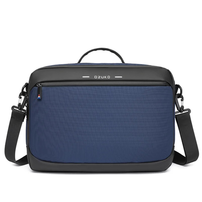 OZUKO Ipad táska Férfi válltáska Vízálló Oxford Férfi Utazási Táskák Alkalmi 13 14 15,6 hüvelykes Notebook Laptop Táska Kézitáska