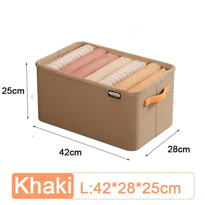 Kapid Rõivaste Korraldaja Suure mahutavusega Püksid Teksad Hoiukast Kapp Sahtlid Aluspesu Sokid T-särk Garderoobi Korraldaja