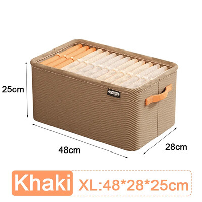 Kapid Rõivaste Korraldaja Suure mahutavusega Püksid Teksad Hoiukast Kapp Sahtlid Aluspesu Sokid T-särk Garderoobi Korraldaja