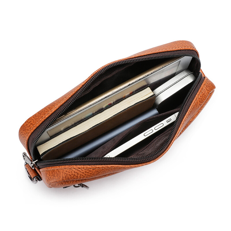 Muška torba na rame Luksuzni dizajn Mala kurirska torba preko ramena Visokokvalitetna torba s preklopom Muška ručna torba Kožna kurirska torba