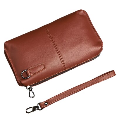 NASVA Δερμάτινες ανδρικές τσάντες συμπλέκτη Τσάντες μακριές τσάντες τηλεφώνου Γυναικείες τσάντες συμπλέκτη Πορτοφόλι νομισμάτων Τσάντα πιστωτικής κάρτας Γυναικείο πορτοφόλι