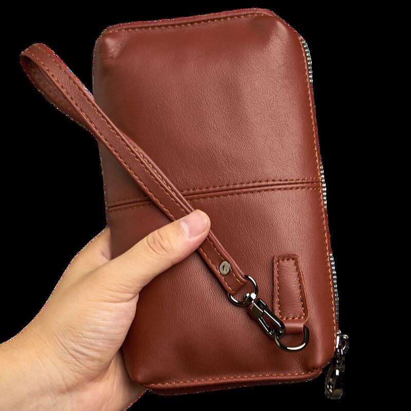 NASVA Δερμάτινες ανδρικές τσάντες συμπλέκτη Τσάντες μακριές τσάντες τηλεφώνου Γυναικείες τσάντες συμπλέκτη Πορτοφόλι νομισμάτων Τσάντα πιστωτικής κάρτας Γυναικείο πορτοφόλι