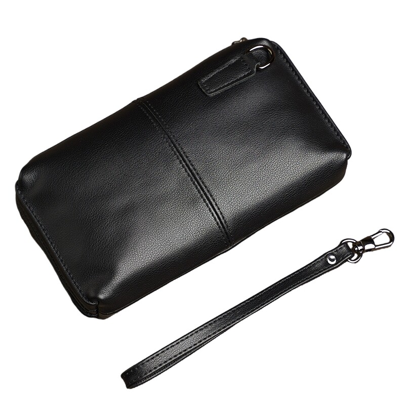 NASVA Δερμάτινες ανδρικές τσάντες συμπλέκτη Τσάντες μακριές τσάντες τηλεφώνου Γυναικείες τσάντες συμπλέκτη Πορτοφόλι νομισμάτων Τσάντα πιστωτικής κάρτας Γυναικείο πορτοφόλι