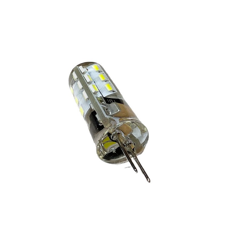 10vnt G4 Mini LED lemputės 2W silikoninė lempa 3014SMD 12V 220V LED šviesa šalta/neutrali/šiltai balta lemputė namų šviestuvui