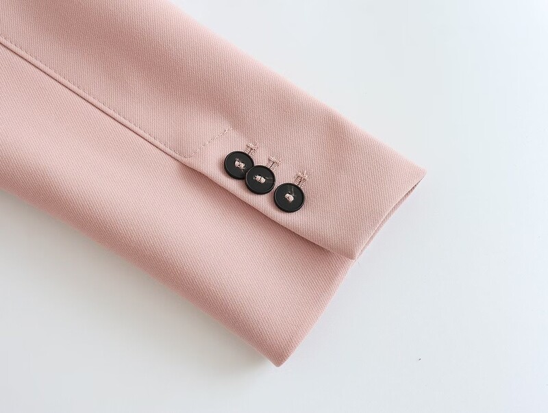 Rindu Traf 2023 Sieviešu rozā žakete Profesionālie bikšu komplekti Sieviešu uzvalks Luksuss Elegants Sieviešu Komplekts Korejiešu sieviešu apģērbi