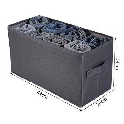 Blugi Dulapuri Organizator haine Pantaloni Cutie de depozitare Dulapuri Organizator Sertare Lenjerie intima Sosete Tricou Garderoba Organizatoare de depozitare