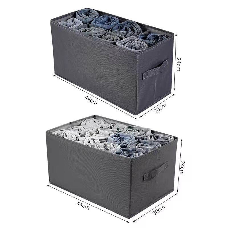 Blugi Dulapuri Organizator haine Pantaloni Cutie de depozitare Dulapuri Organizator Sertare Lenjerie intima Sosete Tricou Garderoba Organizatoare de depozitare