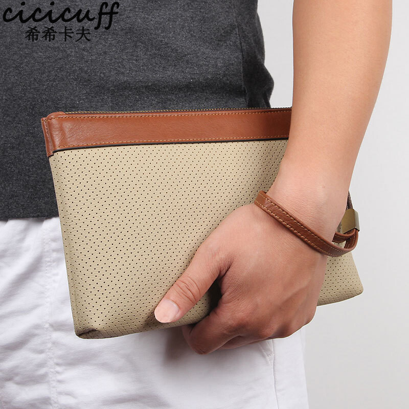 2023 Genți de mână noi pentru bărbați, de zi, pentru telefon, de înaltă calitate, din piele naturală, portofel lung, geantă RFID de capacitate mare pentru bărbați