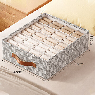 Sklopivi organizator za donje rublje Ormari Ladica Kutija za pohranu donjeg rublja Grudnjak Kutija za čarape Pretinac za ormar Organizatori za pohranu odjeće