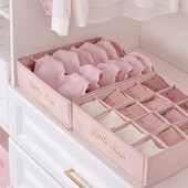 Ormar Organizator za donje rublje Sklopiva Kutija s pretnjom Bh Opbergdoos Odvojeni organizator za čarape Ladica Pregrada Laka kutija Prošlo