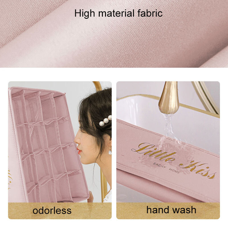 Ormar Organizator za donje rublje Sklopiva Kutija s pretnjom Bh Opbergdoos Odvojeni organizator za čarape Ladica Pregrada Laka kutija Prošlo