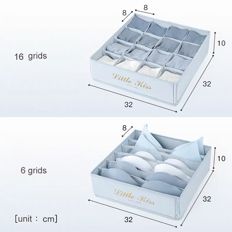 Ormar Organizator za donje rublje Sklopiva Kutija s pretnjom Bh Opbergdoos Odvojeni organizator za čarape Ladica Pregrada Laka kutija Prošlo