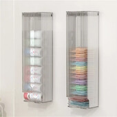 Uzglabāšanas organizatora kaste apakšbiksēm un zeķēm, pie sienas piekarams uzglabāšanas turētājs, virtuves atkritumu plastmasas maisiņu dozators, mājas