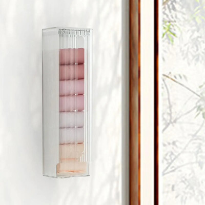 Uzglabāšanas organizatora kaste apakšbiksēm un zeķēm, pie sienas piekarams uzglabāšanas turētājs, virtuves atkritumu plastmasas maisiņu dozators, mājas