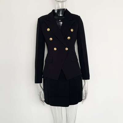 HarleyFashion Gorgeous Design Γυναικείες φόρμες μονόχρωμες μονόχρωμες καλοκαιρινές μπλε φούστα, δίδυμα σετ Μίνι γυναικεία ρούχα δρόμου