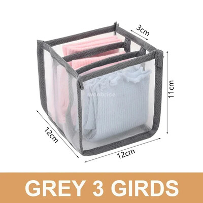 Apģērbu organizēšanas sistēma Apakšveļas atvilktņu organizators Uzglabāšanas kaste Salokāma Skapja Atvilktne Glabāšana Apakšbiksēm Zeķes Krūšturis