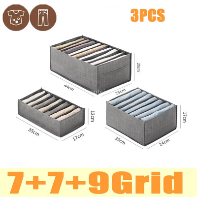 Apģērbu organizēšanas sistēma Apakšveļas atvilktņu organizators Uzglabāšanas kaste Salokāma Skapja Atvilktne Glabāšana Apakšbiksēm Zeķes Krūšturis
