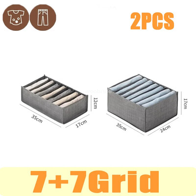 Apģērbu organizēšanas sistēma Apakšveļas atvilktņu organizators Uzglabāšanas kaste Salokāma Skapja Atvilktne Glabāšana Apakšbiksēm Zeķes Krūšturis