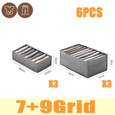 Apģērbu organizēšanas sistēma Apakšveļas atvilktņu organizators Uzglabāšanas kaste Salokāma Skapja Atvilktne Glabāšana Apakšbiksēm Zeķes Krūšturis