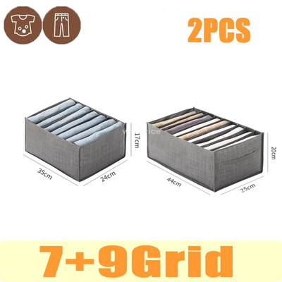 Apģērbu organizēšanas sistēma Apakšveļas atvilktņu organizators Uzglabāšanas kaste Salokāma Skapja Atvilktne Glabāšana Apakšbiksēm Zeķes Krūšturis