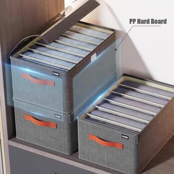 1-2Pcs Oxford Cloth Box Storage Partition Storage Basket Organizer για Εσώρουχα Πτυσσόμενα Κουτιά ρούχων Organizers Ρούχα Σπίτι