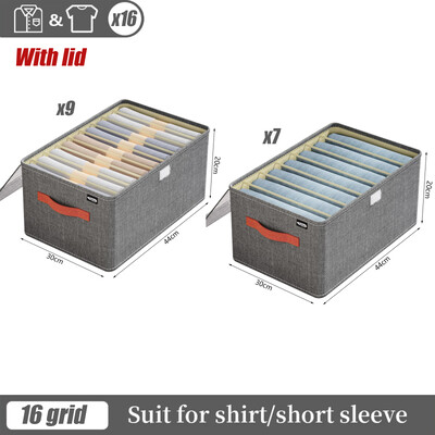 1-2Gb Oxford Cloth Box Glabāšanas nodalījums Glabāšanas Grozs Organizators Apakšveļai Salokāmas Drēbju Kastes Organizatori Apģērbs Sākums