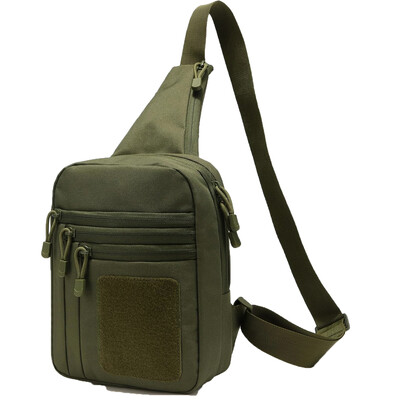 Válltáska táska rejtett kézifegyverek hordozásához Range fegyvertáska mellkasi csomag hevederrel CCW hevedertáska taktikai kereszttartó táska