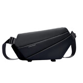 Marka Ridena ādas kurjera soma vīriešiem Ūdensnecaurlaidīga krūšu soma Vienkrāsaina kurjera soma Lielas ietilpības ceļojumu soma