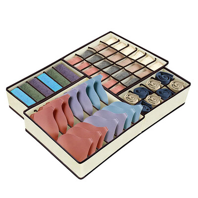 Kopmītņu skapja organizators zeķēm mājās Atsevišķa apakšveļas glabāšanas kaste Režģi Krūštura organizators Salokāms atvilktņu organizators