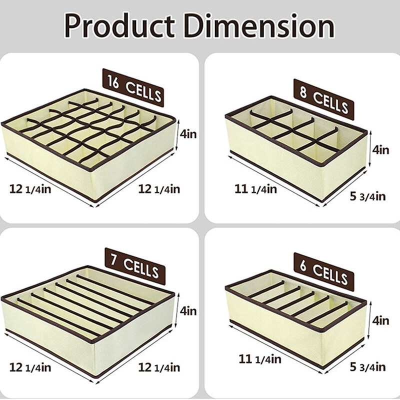 Kopmītņu skapja organizators zeķēm mājās Atsevišķa apakšveļas glabāšanas kaste Režģi Krūštura organizators Salokāms atvilktņu organizators