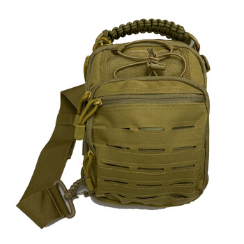 Εξωτερική Tactical Sling Sport Τσάντα στήθους Τσάντα διάτρησης Laser Τσάντα ώμου Εξοπλισμός πεζοπορίας για κάμπινγκ Ανδρικές τσάντες χιαστί