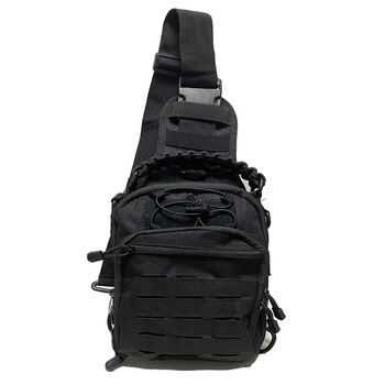 Εξωτερική Tactical Sling Sport Τσάντα στήθους Τσάντα διάτρησης Laser Τσάντα ώμου Εξοπλισμός πεζοπορίας για κάμπινγκ Ανδρικές τσάντες χιαστί