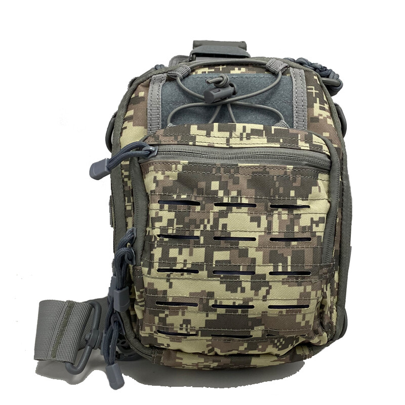 Välistingimustes kasutatav taktikaline tropp sportlik rinnakott Laser-poksikott Õlakott Matkavarustus, Meeste Crossbody kotid